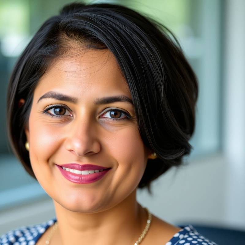 Profile picture of Dr. Anya Sharma, a leading AI ethicist.